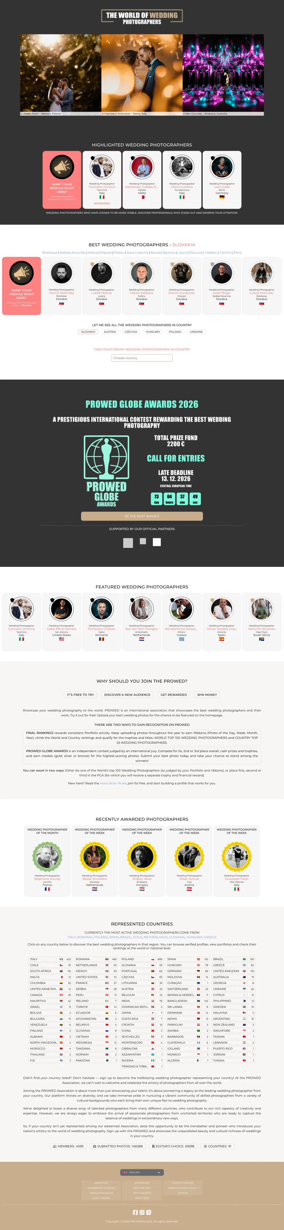 PROWEDaward — homepage